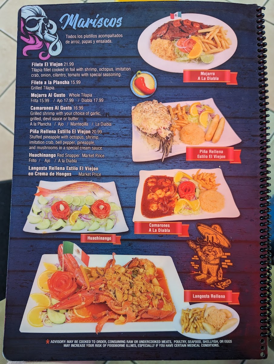 Menu - El Viejon photo 2