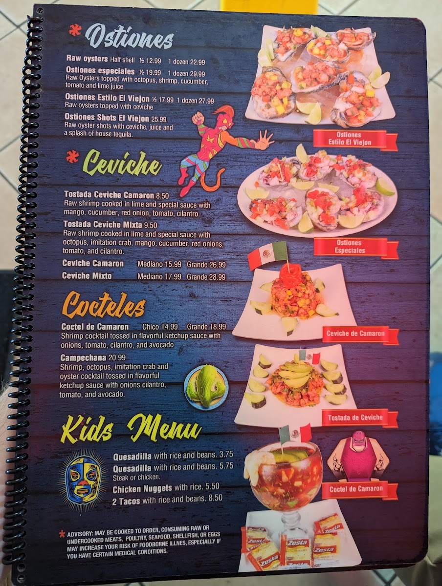 Menu - El Viejon photo 5