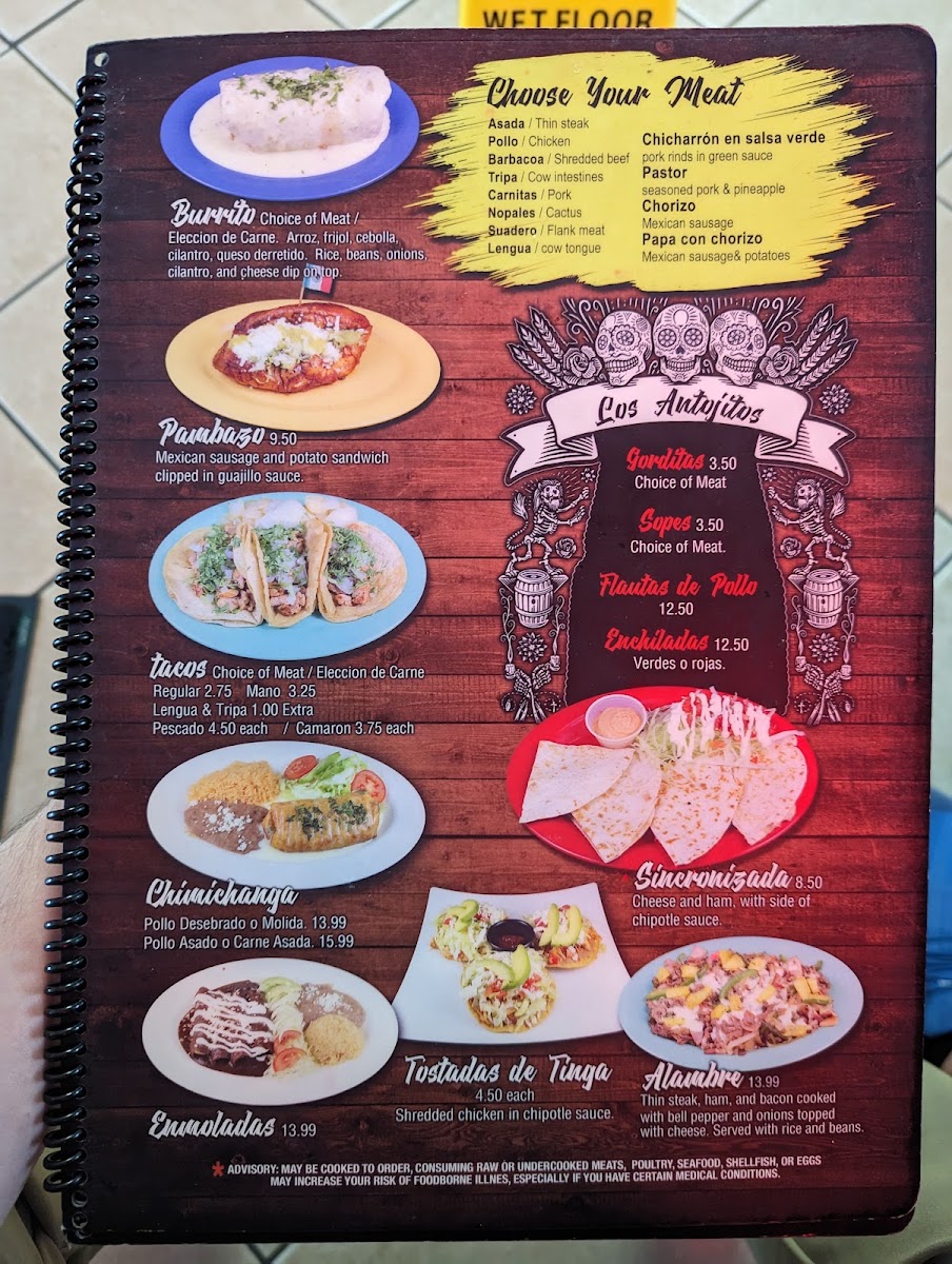 Menu - El Viejon photo 7
